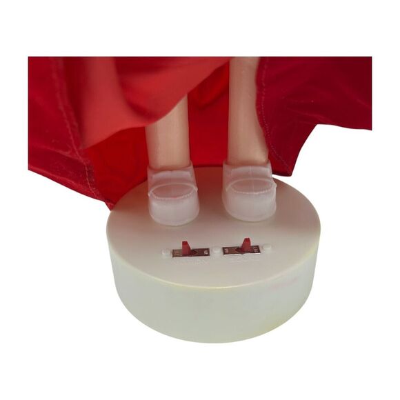 Mr Mrs Claus Light Up Musical Play Music Christmas Figures Holiday Decor Set Vtg - Picture 9 of 16